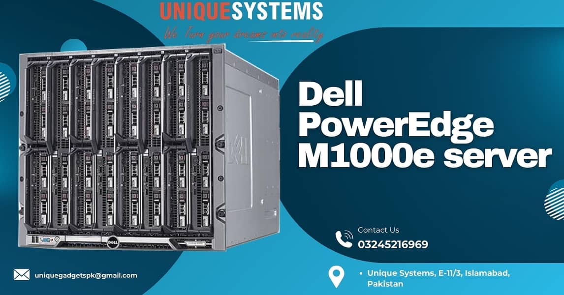 Dell PowerEdge M1000e server 0