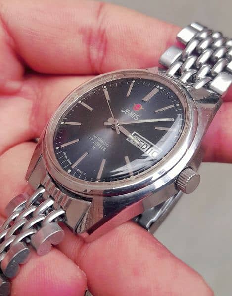 Jemis By Seiko Automatic Vintage Japan Made Omega Citizen shine Dail ...