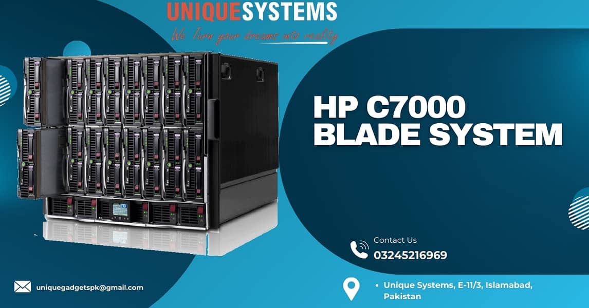 HP C7000 BLADE SYSTEM server 0