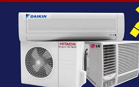 Hr trah k AC ki repairing installation and srvice