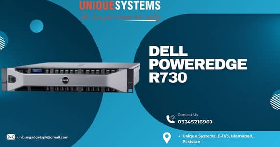 Dell PowerEdge R730 Rack Mount Server
