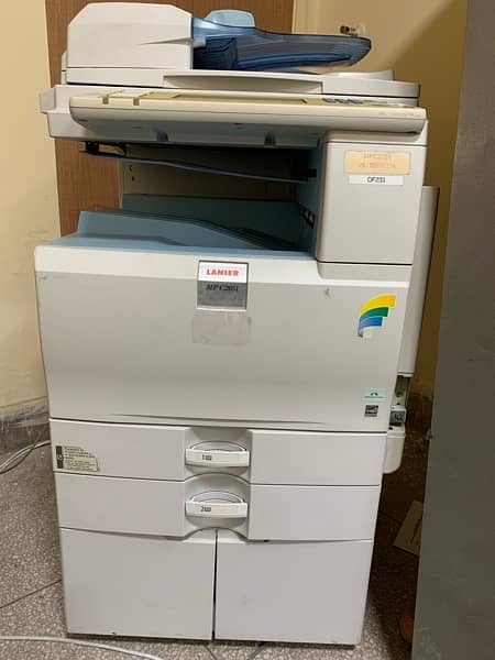 RICOH MPC2051 Multifunction color photocopying machine 3