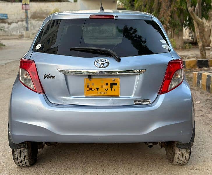 Toyota Vitz 2014 Model 2015 Registration 03172072822 0