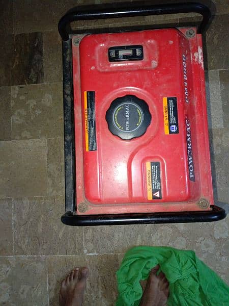 Generator with battery & gas kit 0