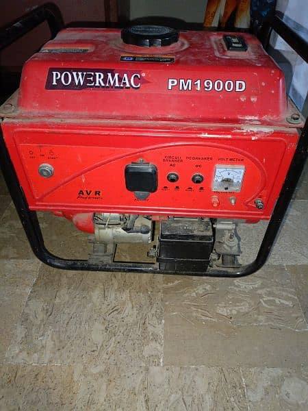 Generator with battery & gas kit 2