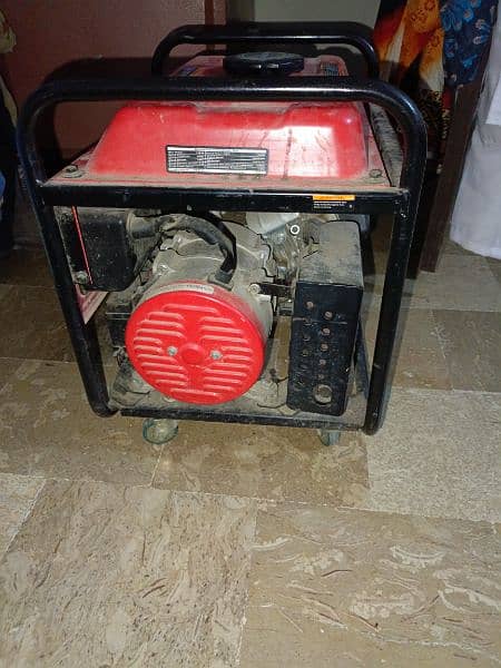 Generator with battery & gas kit 3