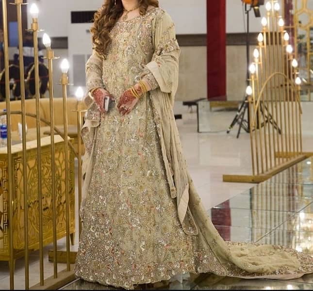 full heavy walima dress from pakeeza vogue sialkot 0