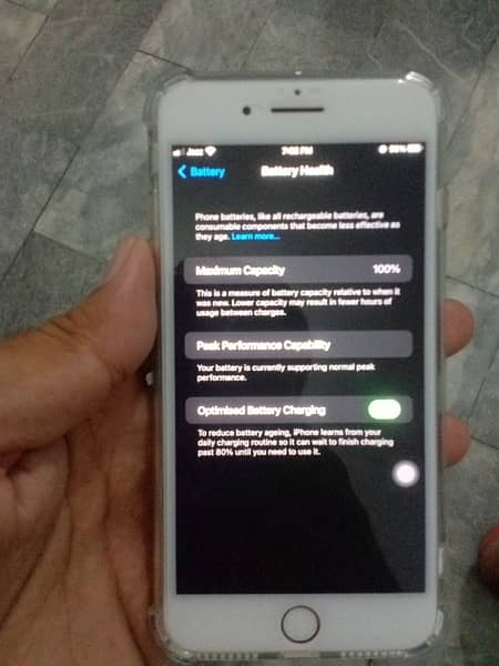 I phone7+ condition 10/9 ‘ Battery health 100 15