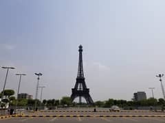 5 Marla 2 Sides Open Corner Possession Utilities Facing Eiffel Tower Commercial Plot at Builder Location Is For Sale in Quaid Block Bahria Town Lahore