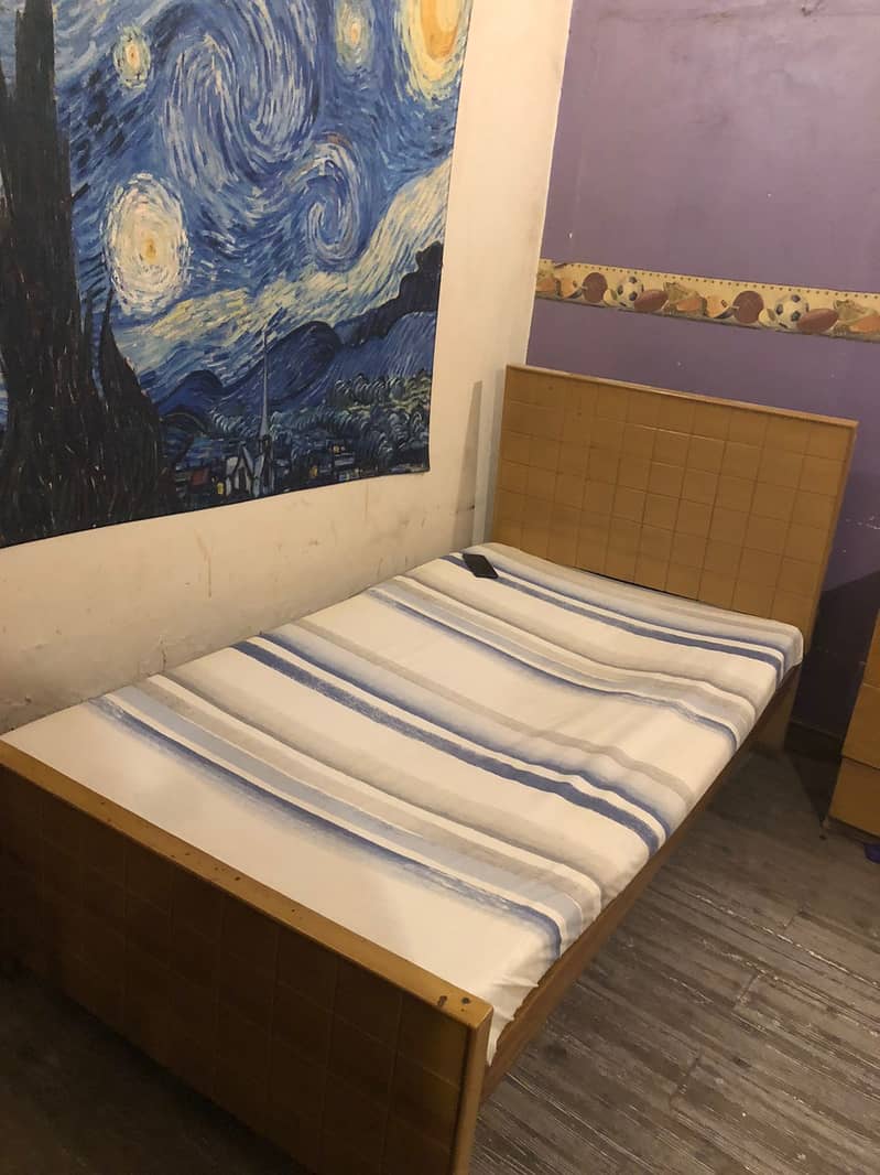 Single Bed Wooden for sale! 0