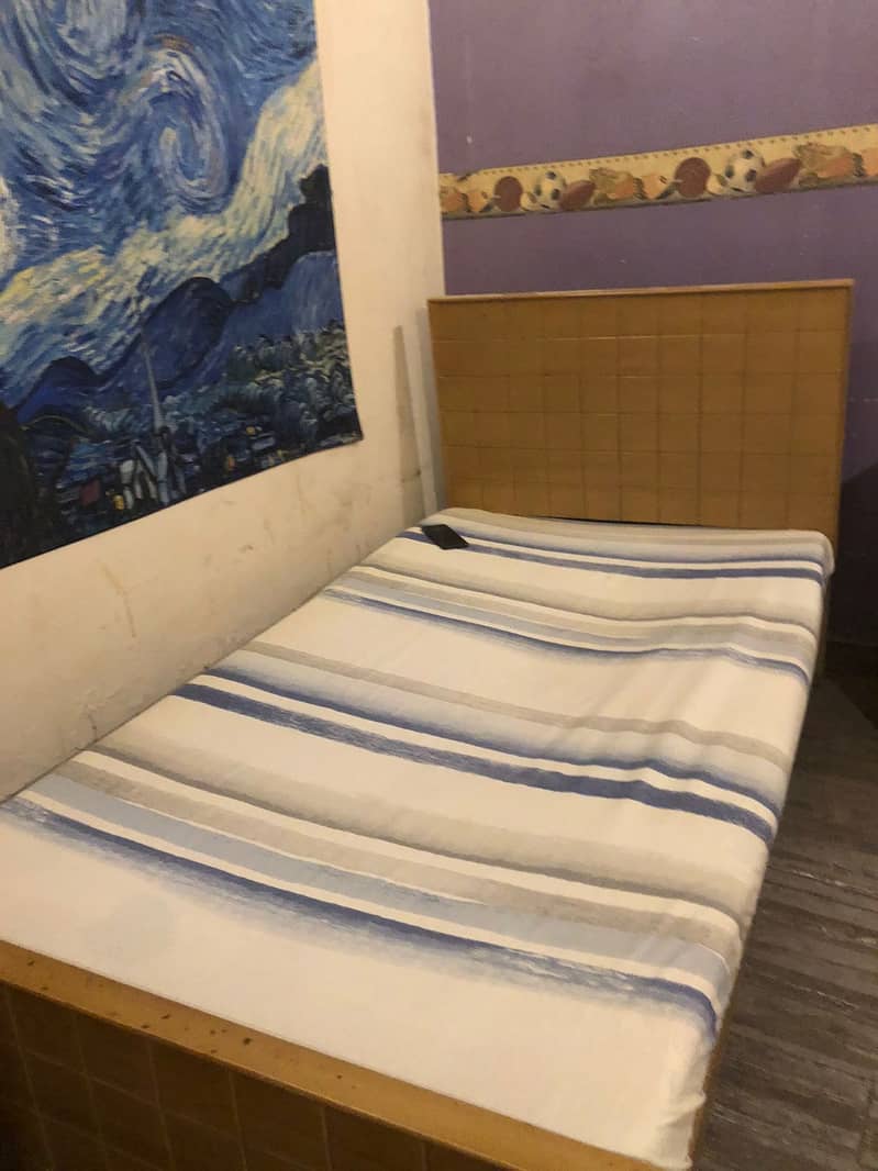 Single Bed Wooden for sale! 1
