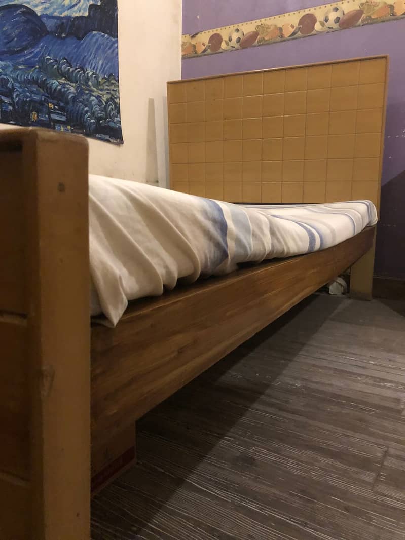 Single Bed Wooden for sale! 3