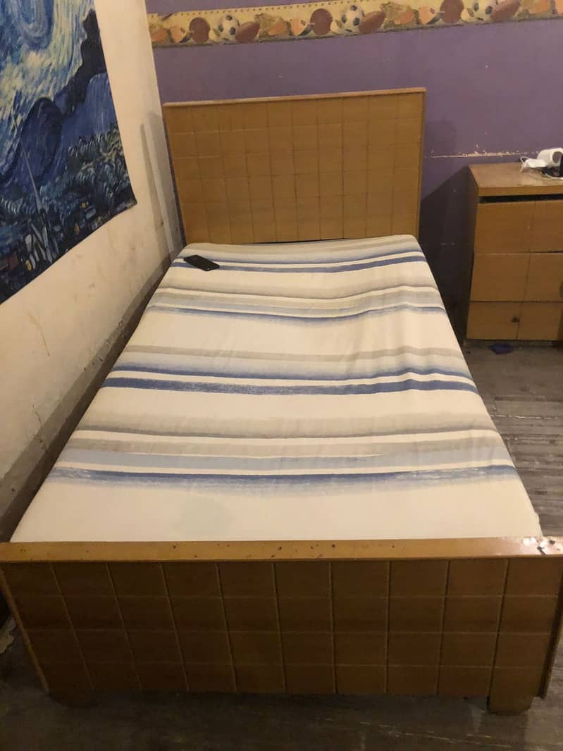 Single Bed Wooden for sale! 4