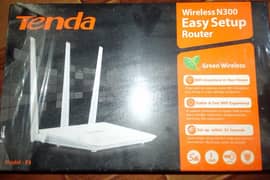 Tenda Router 300N with power bank