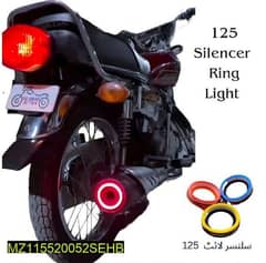 Silencer LED Strip light for 125 bike
