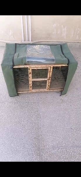 hen cage with cover 2
