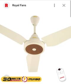 used royal fans in working condition. . selling due to replaced 0