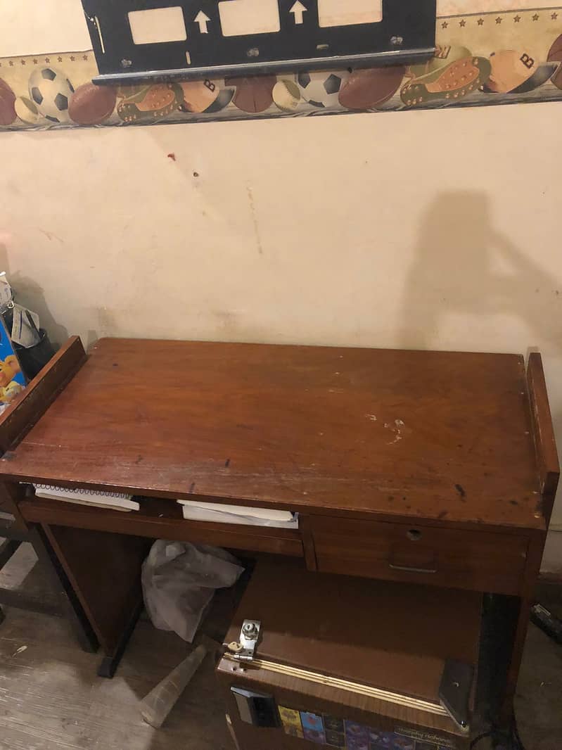 Study Table Desk Wooden for sale! 1