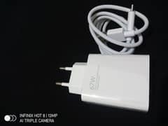 Mi Note 11pro Charger and Cable 67watt 100% original.