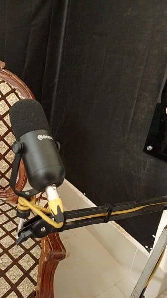 Boya Dynamic Microphones with Boya Daul channel Mixer 2