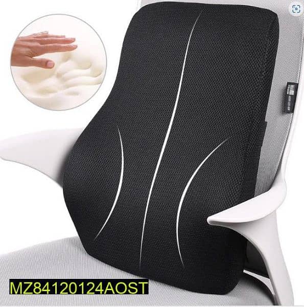 Memory foam Back pain Relief Lumber Support  Car  cushion Pillow 1