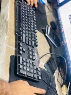 Full Setup cpu keyboard mouse lcd