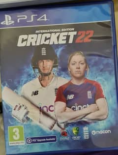 Cricket 22 Ps4 Used