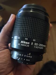 nikon nikkor D 80-200mm f4.5-5.6mm manual dslr camera lens /sony/canon