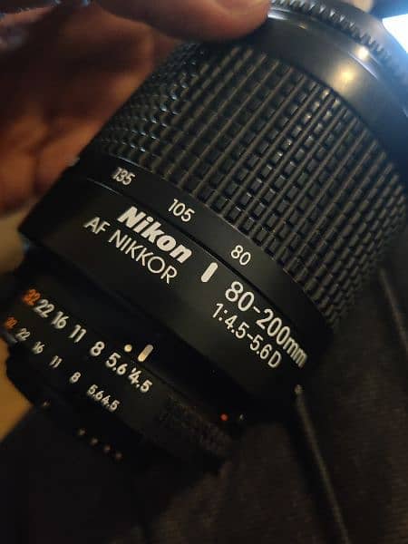 nikon nikkor D 80-200mm f4.5-5.6mm manual dslr camera lens /sony/canon 3