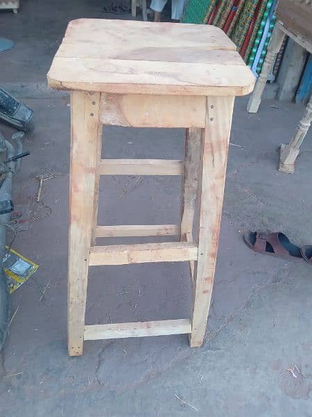 wooden stool new For sell 3