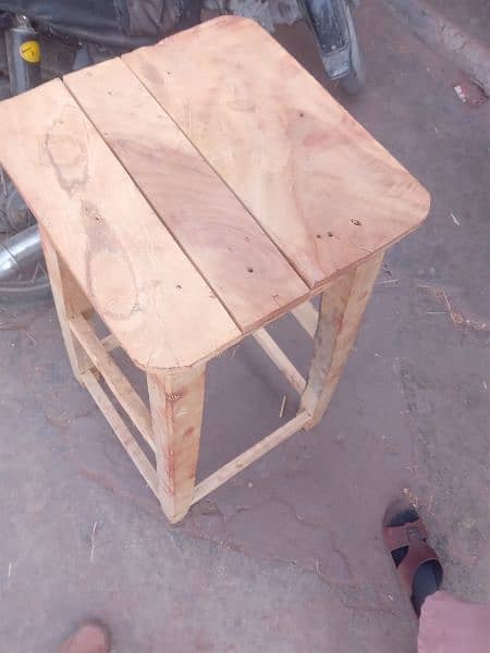 wooden stool new For sell 4
