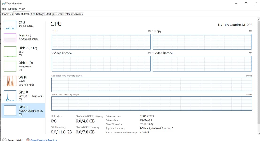 Dell Precision 5520 Core i7 6th Gen 14