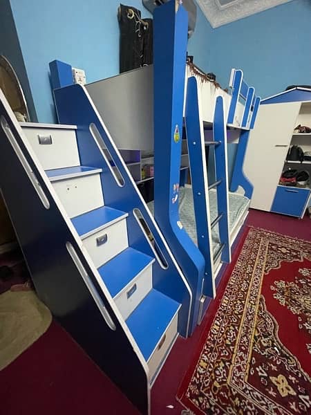 Bunk bed with cupboard 2