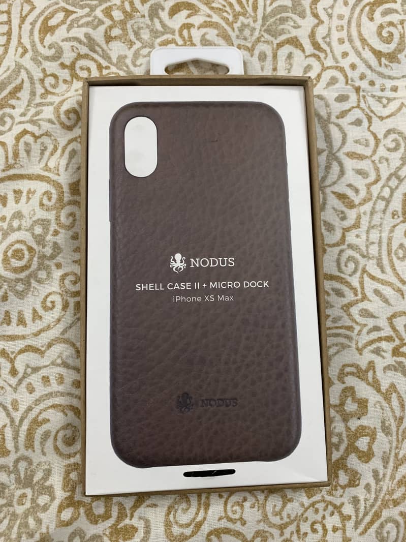 Apple iPhone XS Max premium leather cover 2