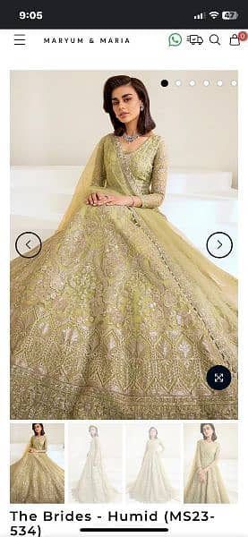 Bridal Dress for walima & engagement 3