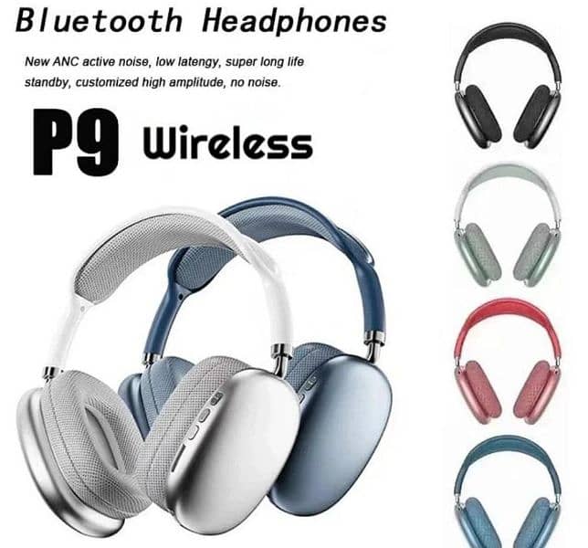 P9 Wireless Headphones 16