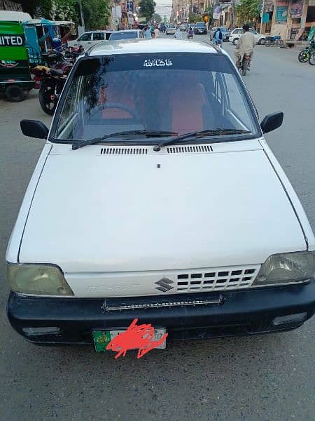 Suzuki Mehran VX 2007 bahir sy color h front or andr sy mukamal jenvin 1