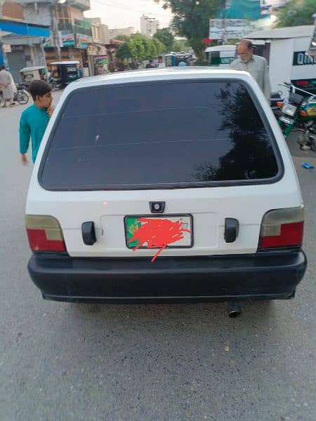 Suzuki Mehran VX 2007 bahir sy color h front or andr sy mukamal jenvin 2