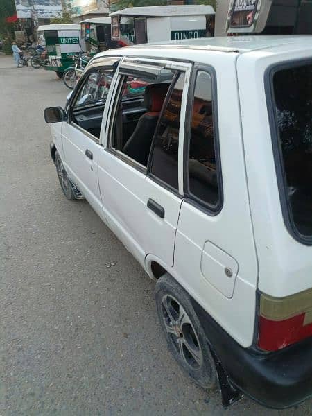 Suzuki Mehran VX 2007 bahir sy color h front or andr sy mukamal jenvin 9