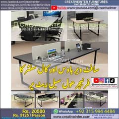 Office Workstation Meeting Conference Table Reception Desk Counter CEO