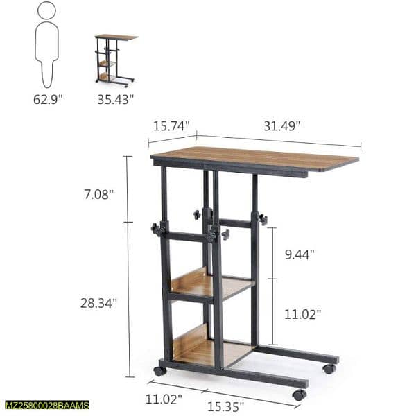 Wooden laptop Table 2