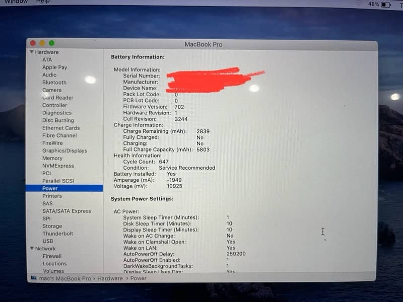 MacBook Pro 2015 15 inches 1