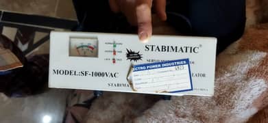 Stabilizer StabimaticAutomaticVoltageRegulator 1000VA Condition10