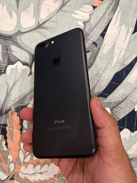 apple iphone 7plus 256gb pta aprove  only finger fail 6