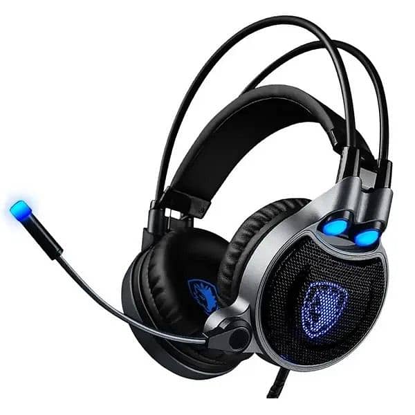 Sades R1 USB 7.1 + Vibration Surround Gaming Headset with Microphone 0
