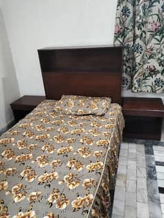 Wooden Single(without mattress) For Sale