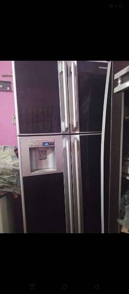 Hitachi franch door refrigerator 0