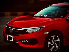 Honda CIVic 2016 modal 17 lhr reg full option urgent sale finl price