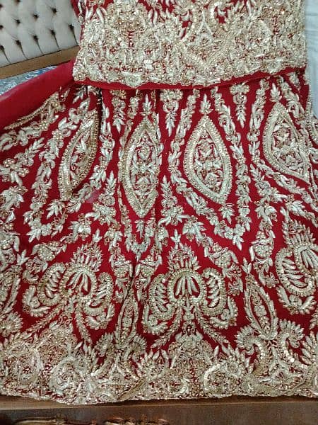 Red Bridal lehnga 1