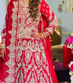 Red Bridal lehnga